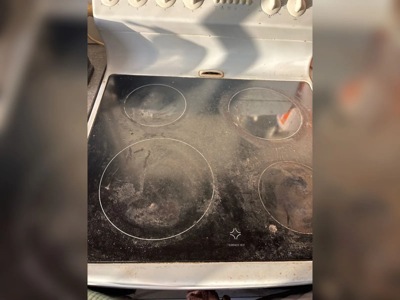 Cooktop Deep Clean - Before